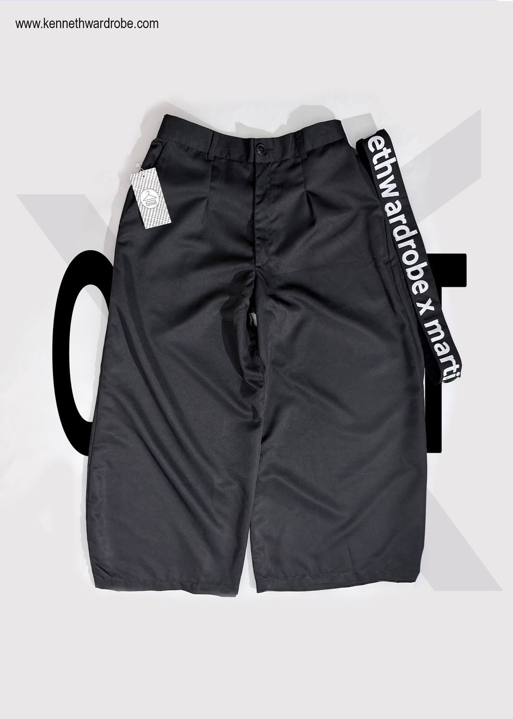 Offset Baggy Style Pants