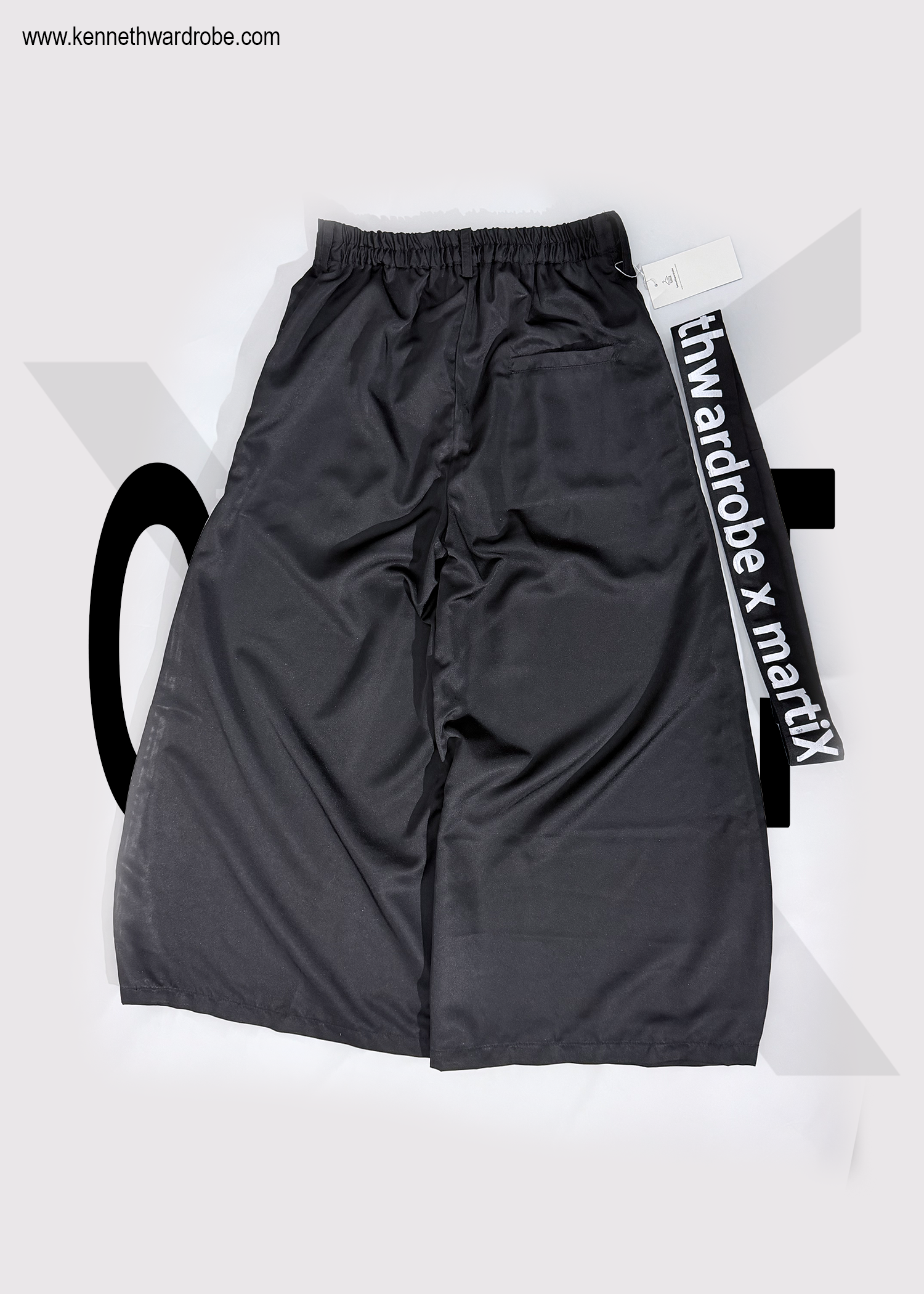 Offset Baggy Style Pants